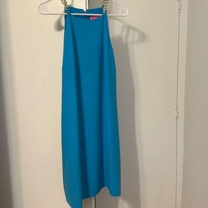 Lily bright blue dress